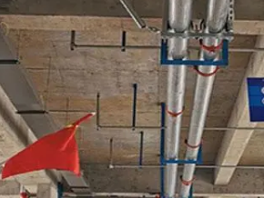岭东管廊支架的安装方法